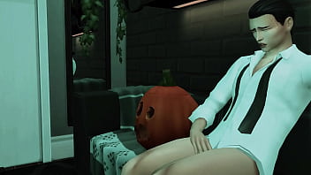 Preview 2 of Publicfuntalk Up - STEPBROTHER SEDUCED HIS STEPNEPHEW FOR HARD ANAL SEX AND FACEFUCK ON HALLOWEEN (SIMS   ANIME HENTAI   SFM)