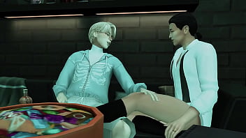 Preview 4 of Publicfuntalk Up - STEPBROTHER SEDUCED HIS STEPNEPHEW FOR HARD ANAL SEX AND FACEFUCK ON HALLOWEEN (SIMS   ANIME HENTAI   SFM)