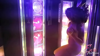 Preview 2 of Xxxx Wwww Kom - Busty Eva Notty Teases Her Massive Tits And Delicious Pussy