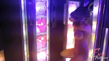 Preview 1 of Xxxx Wwww Kom - Busty Eva Notty Teases Her Massive Tits And Delicious Pussy
