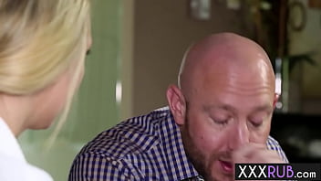 Preview 1 of Mepuscm - Perverted guy cheated on blonde AJ Applegate and fucked her amazing big ass