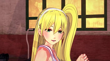 Preview 1 of Body Message Hot Video - Stunning blonde cheerleader gets penetrated - 3D Hentai