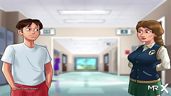 Preview 3 of Areshole Game - SummertimeSaga - Shows off $ 200 Tit E1 # 32