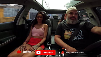 Preview 2 of Mature Bbc Workout - Uma Milf fogosa entra na carona e promete dar o c&uacute_ - Nany Braga