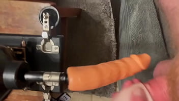 Preview 1 of Trans Fuckin - Frottage Machine Fantasy Fleshlightman1000