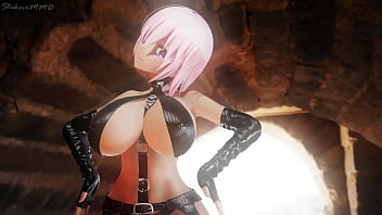 Preview 1 of Mom And Son English Porn - Mashu kyreilight mmd lupin r18