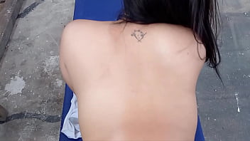 Preview 2 of El Ni Polla Brenda Cerda - SE DETUVO EL SERVICIO DE AGUA EN MI CASA Y MI CU&Ntilde_ADO CACHONDO ME SOCORRE,  PERO TERMINAMOS FOLLANDO EN LA TERRAZA JUNTO AL TANQUE DEL AGUA-2 parte-