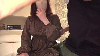Preview 2 of Mask Costume - 顔・乳・性格すべてが最高すぎる絶品OLこころさん！ 彼とのサッパリSEXが嫌でハメ撮り依頼！
