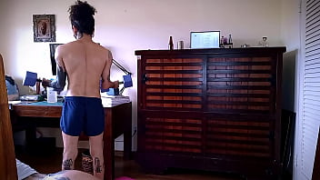 Preview 1 of Tamilrockersto Videos - Look how sweaty my ass gets when I train