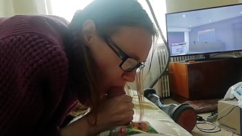 Preview 2 of Friend Forcing Sex - Ron Party, Wife blowjob