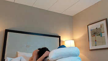 Preview 4 of Muslim Wife Arab - 20 Year Old Deepthroats Huge Cock