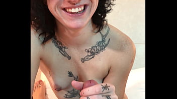 Preview 3 of 18 Mly - Hot Tatted Petite Woman Sucking Cock POV