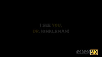 Preview 1 of Erika V - CUCK4K. I see you,  Dr.Kinkerman!