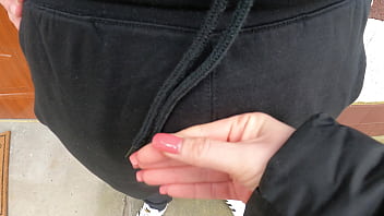 Preview 1 of Swati Verma Xxx Blue Film - Female Pov Handjob on the public street