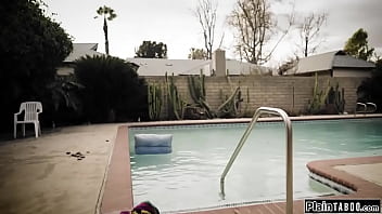 Preview 1 of Vicky Love Woodman Casting - PlainTaboo.com - Teen virgin is fucked rough by neighbors