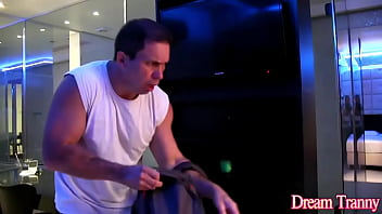 Preview 1 of Xxxxx Porn Porn - Oblivious Tbabe Bruna Castro Gets Creampied by Horny Burglar