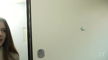 Preview 2 of Yummy Show Caught Tribbing - Picked up a girl on the street and fucked her in a college dormitory without a condom