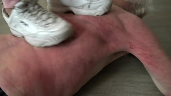 Preview 4 of Gay Midget Sex - the home help dominate her poor old patient   handjob femdom and wrestling