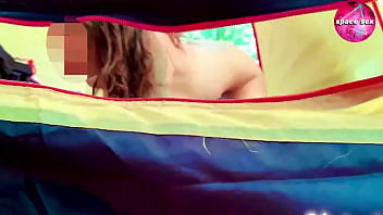 Preview 2 of Asian Mom And Sex In Home Alone - Saw Solo Masturbation Girl While Camping