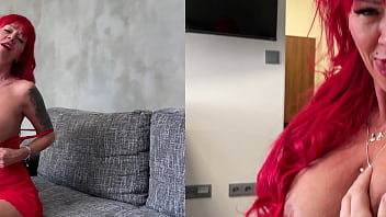 Preview 3 of Stella Fox Anal - Granny plays well !