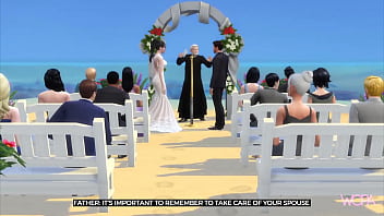 Preview 1 of Kirsty Blue Part 6 - [TRAILER] Bride enjoying the last days before getting married. Sex in the middle of the sea - dirty betrayal