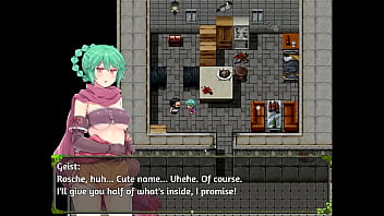 Preview 2 of Parck Hidden - Explorers of the Abyss [RPG Hentai game] Ep.3 The thief is begging for a huge dirty dick while recorded