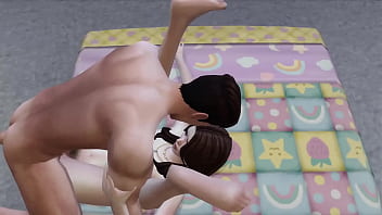 Preview 4 of Orgy Cream Pies - Moaning and cumming more to my prostitute life in Sims 4