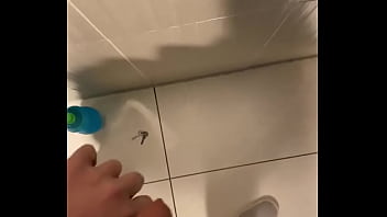 Preview 1 of Latina Back Yard - Back in the gym toilets again