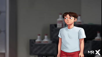 Preview 4 of Son Vs Mom Ja - SummertimeSaga - Fucked a Russian girl near the wall E4 #46