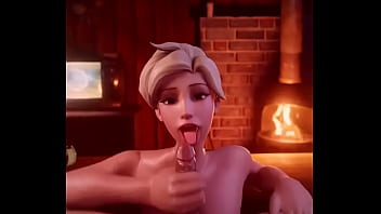 Preview 2 of Mom And Son Share Bbc - 「One-Two Punch」by Volkor [Overwatch 3D Porn]