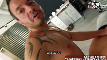 Preview 2 of Pornishteen - Deutsche Fette BBW Schlampe beim echten Sextreffen spontan gefickt