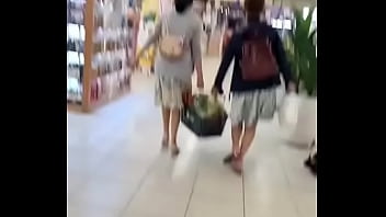 Preview 1 of Watery Wet Eat Pussy - 2 vietnamese upskirt in the mall