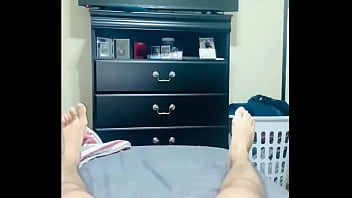 Preview 3 of 3 Sum Ffm - Stroking my hard juciy cock till i cum