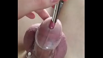 Preview 4 of Spy Girl Arab Room Toilet - Chaste urethral sound