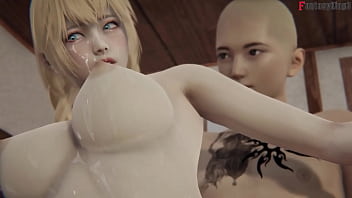 Preview 3 of Heard One - Fucking Sophitia to take her soma | Soul Calibur 6 | FKing3-D Chapter 3 | Full 1Hr Movie on Sheer &amp_ PTRN: Fantasyking3