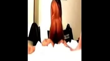 Preview 4 of Cum On My Hair - FUDENDO COM 02 DOTADOS NO MOTEL