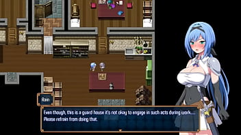 Preview 2 of Neighbor Group Sx - Vendo um guarda da cidade se masturbando - Nightmare Knight - Parte 3