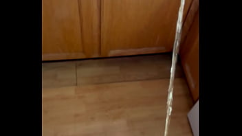 Preview 2 of Film Semi Xxx Bolywood - Naughty kitchen floor and sink piss