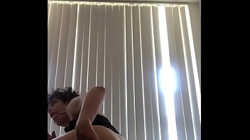 Preview 3 of Baby Sister Indonesia - I beg with a vibrator up my ass