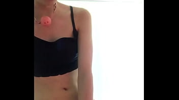 Preview 4 of Baby Sister Indonesia - I beg with a vibrator up my ass