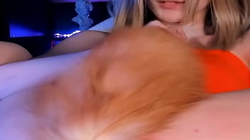 Preview 3 of Mom And Son Seduces Each Other - Sweet Eaton Stripteasing Her Viewers With Her Small Cock