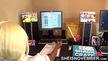 Preview 1 of Mother Chat Son Hot Sex - I Sacrifice My Morals At My New Secretary Admin Job Fucking My Boss After Giving Blowjob With Big Tits And Nipples Out,  Hot Busty Girl Sheisnovember Big Butt And Hips Bouncing,  Wet Pussy Riding Big Dick,  Hardcore Reverse Cowgirl On Msnovember