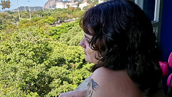 Preview 1 of Searchjulian - Huge Cum load in her mouth with a great vista