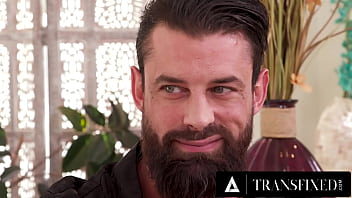 Preview 1 of Gang Rape X Video - TRANSFIXED - Horny Swinger Alpha Wolfe Destroys Hot Trans Emma Rose&#039_s Ass With ROUGH DOGGYSTYLE