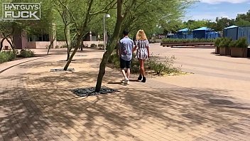 Preview 1 of Top 3porn Star Name - Long Cock Jock FUCKS Natural Tit 18yo Blonde Teen