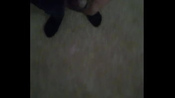 Preview 2 of Big Ass Fuck Vedio - Stroking my dried dick before going to walmart