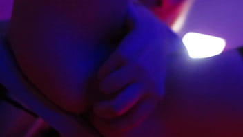 Preview 4 of Yummy Busty Pounded - Swedish Teen Plays With Her Creamy Pussy