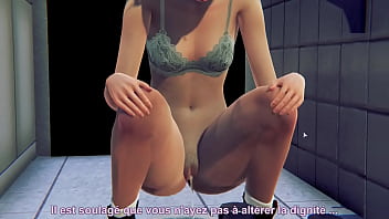 Preview 2 of Romantic 4gp - TOILET BRUNE
