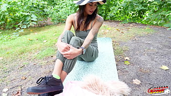 Preview 1 of Men Servants - GERMAN SCOUT - Skinny Teen Jenny Stella talk to Hard Anal Sex Casting in Berlin