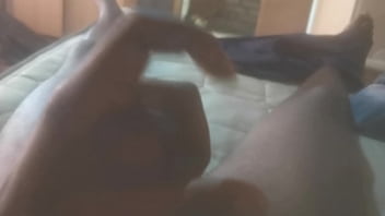 Preview 4 of Men Gril Cleaning Roof - Masturbation